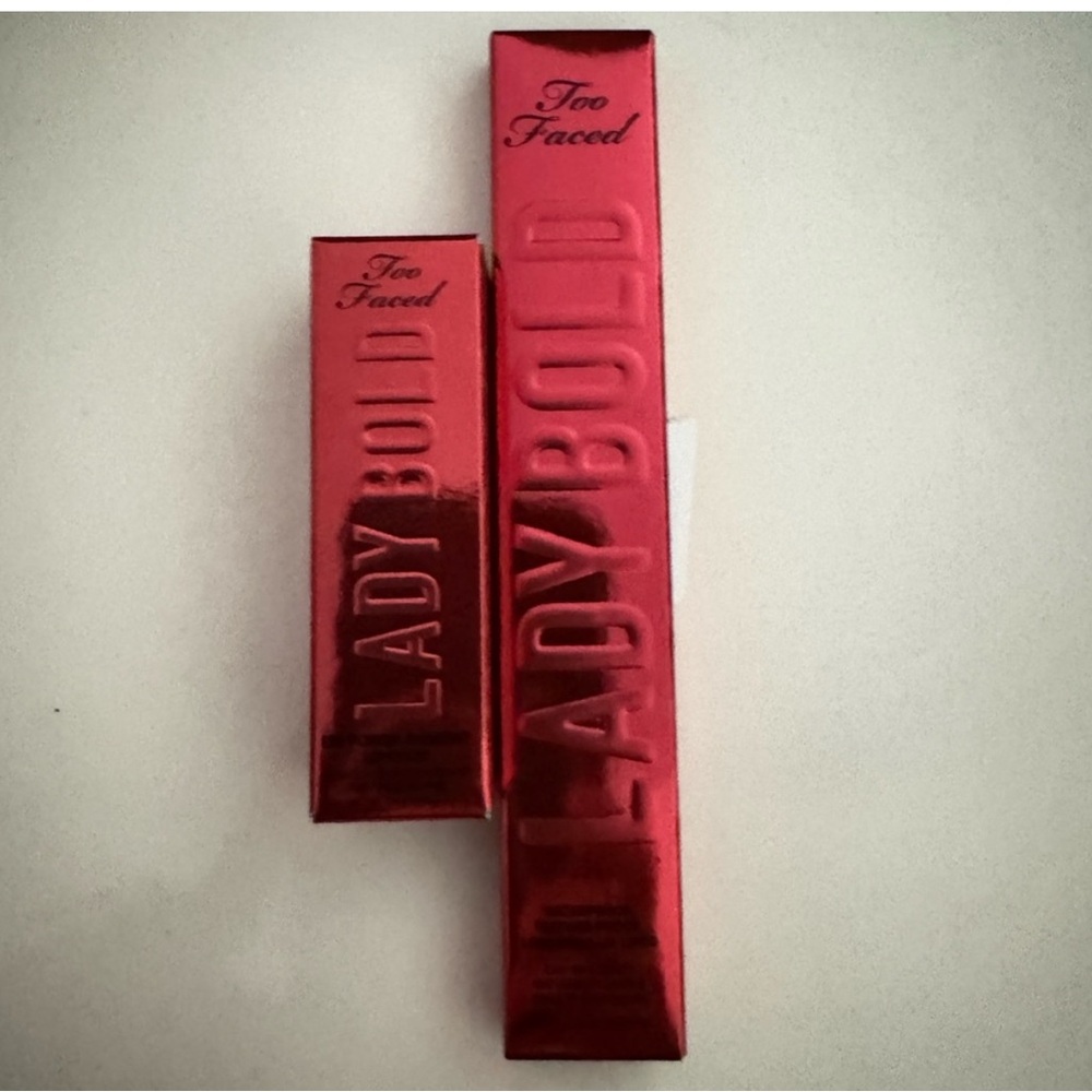 Too Faced Lady Bold Lipstick - Daring Red